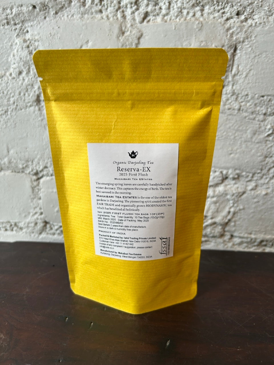 EX-SPECIAL DARJEELING 2025 FIRST FLUSH RESERVA TEA BAG