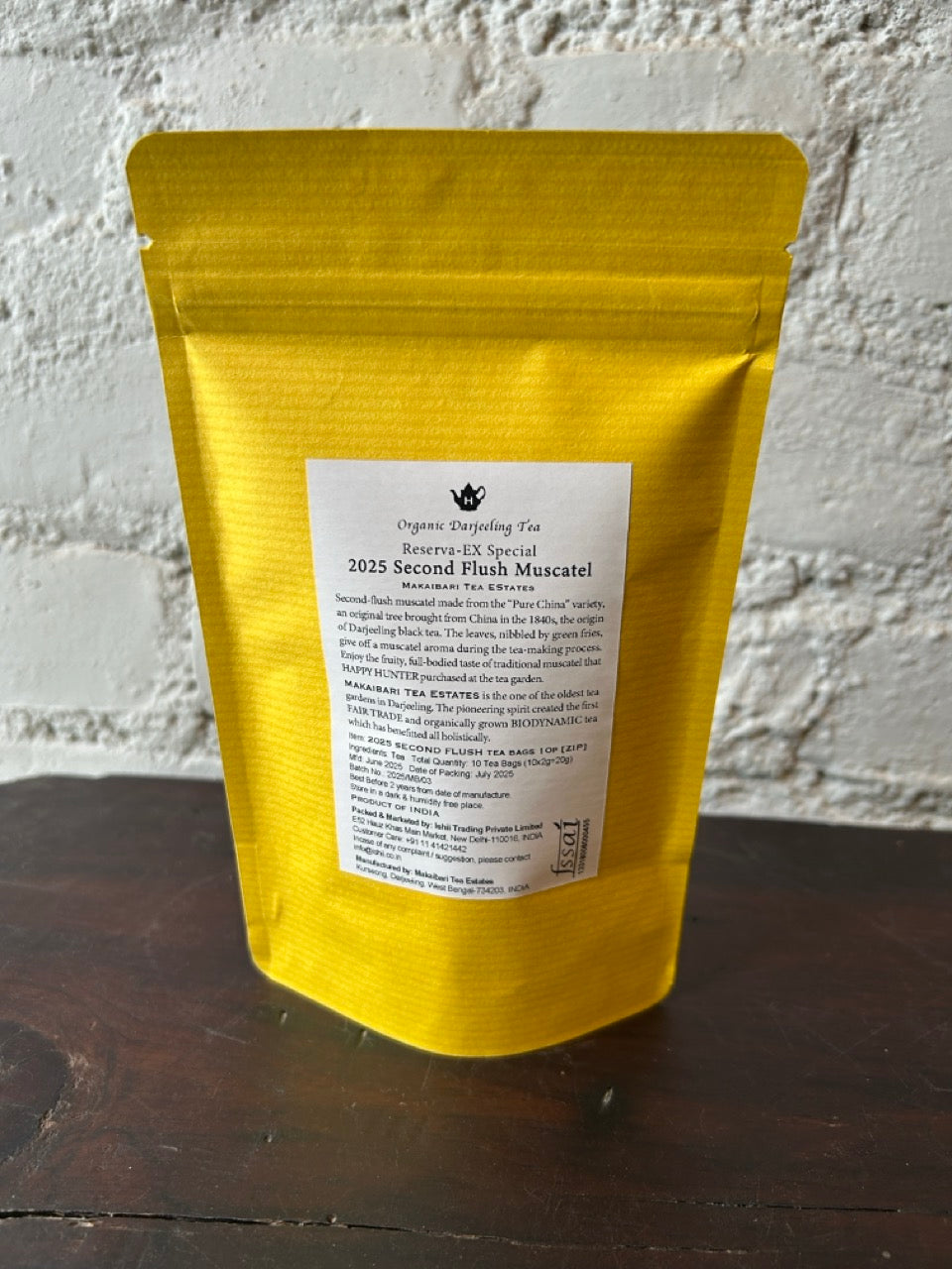 EX-SPECIAL DARJEELING 2025 SECOND FLUSH RESERVA MUSCATEL CHINA TEA BAG