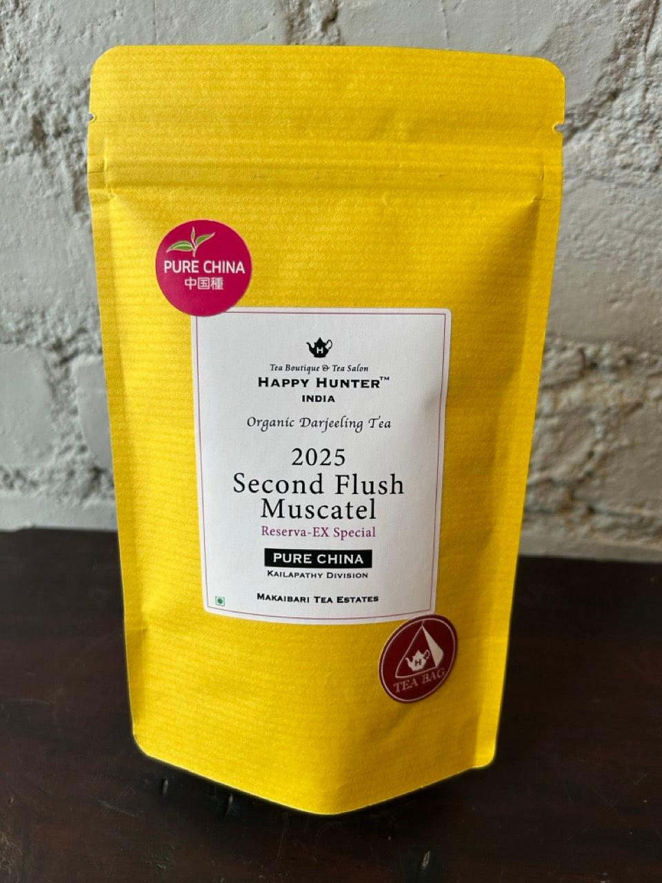 EX-SPECIAL DARJEELING 2025 SECOND FLUSH RESERVA MUSCATEL CHINA TEA BAG