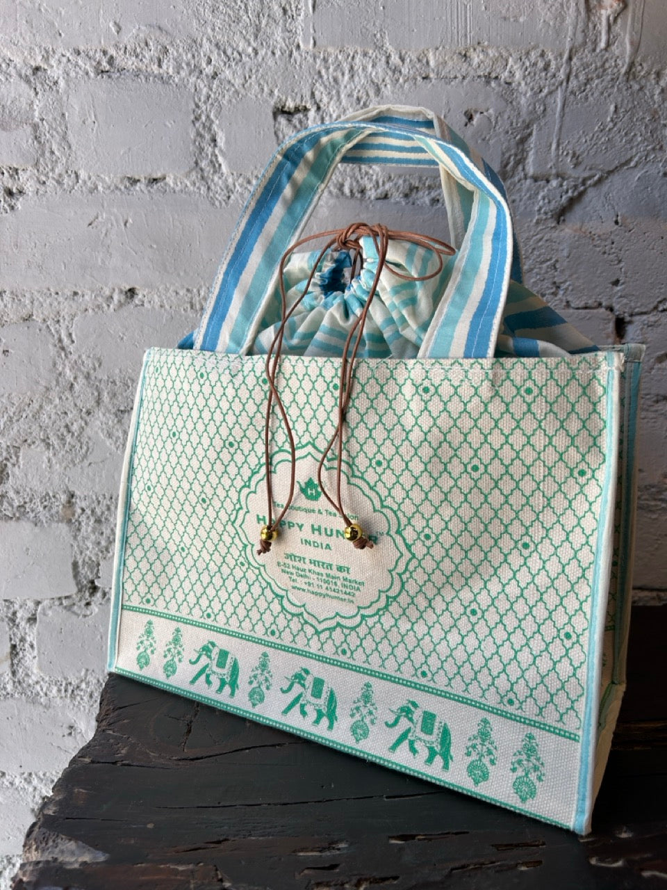 ORIGINAL MASALA BAG SMALL WITH COVER [ELEPHANT] B