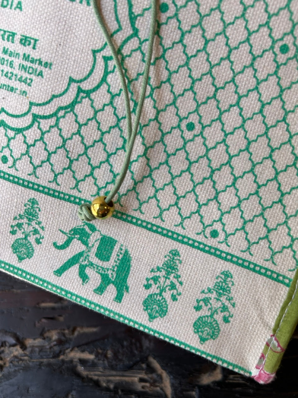 ORIGINAL MASALA BAG SMALL WITH COVER [ELEPHANT] C