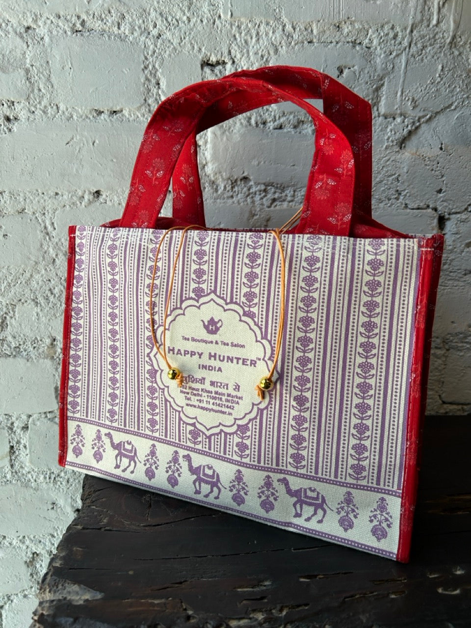 ORIGINAL MASALA BAG SMALL WITH COVER [CAMEL] A