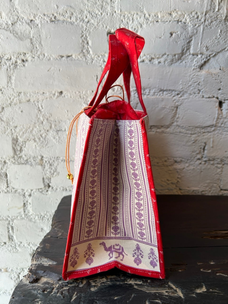 ORIGINAL MASALA BAG SMALL WITH COVER [CAMEL] A