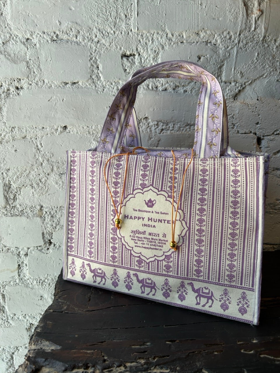 ORIGINAL MASALA BAG SMALL WITH COVER [CAMEL] C