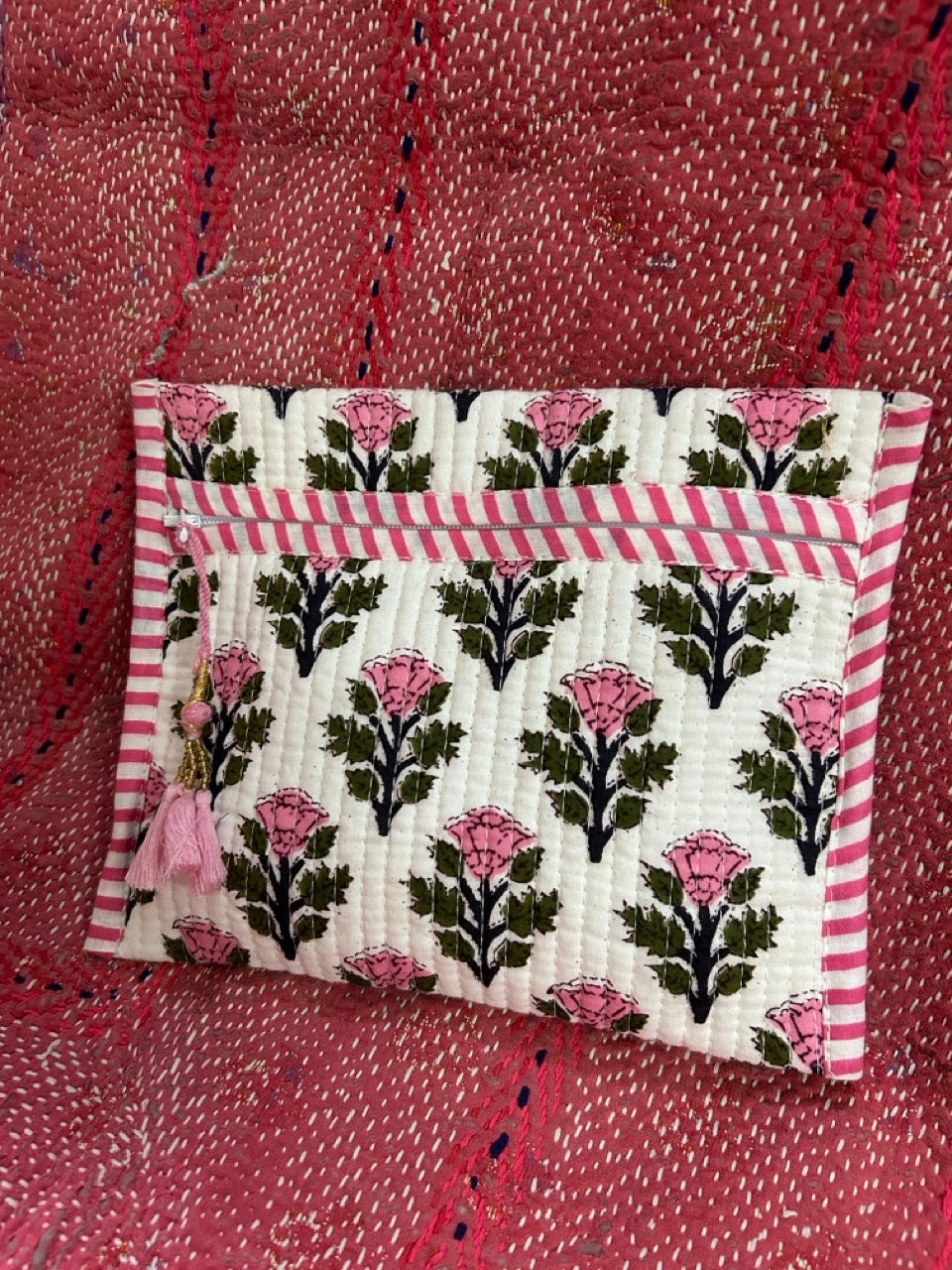 HitoMi POUCH SQUARE FLAT /pink/htm150571