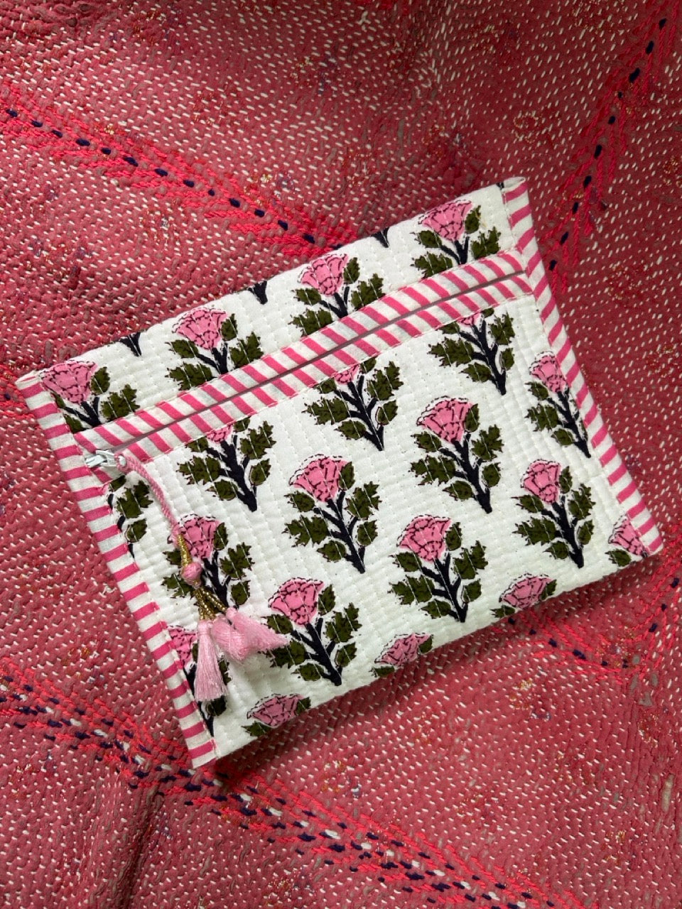 HitoMi POUCH SQUARE FLAT /pink/htm150571