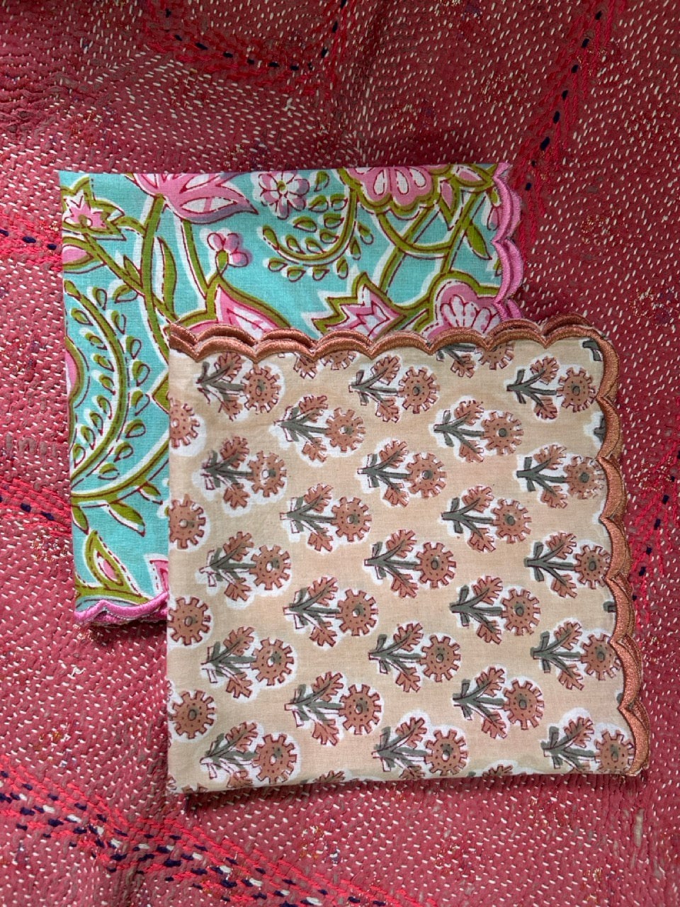 HitoMi HANKI BORDER /Orange Flower/htm150514